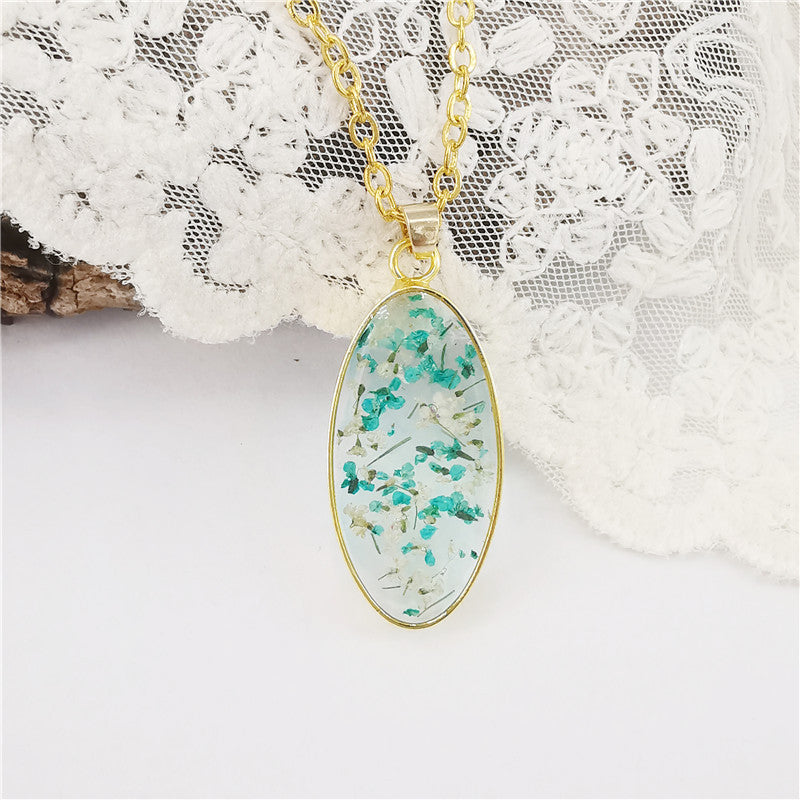 Wholesale Plant Specimen Resin Necklace